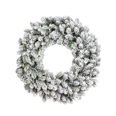 Couronne enneigée alpine, 30 po