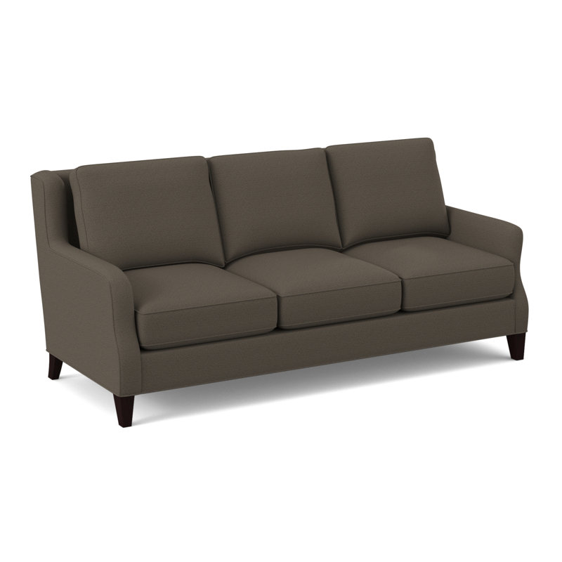 Savannah 84" Flared Arm Sofa, Elliot Caribou