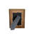 Foreside Home & Garden 4" by 6" White Cross Pattern Picture Frame