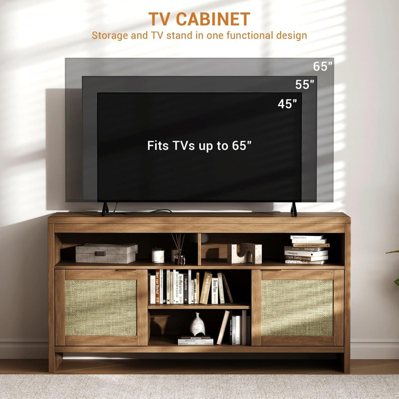 Meuble télé 58 po Boho 58 po