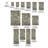Chic Non-Woven Soft Printed Rug Featuring an Intricate Geometric Design Ideal for Enhancing the Appeal of Your Living Space-114329475