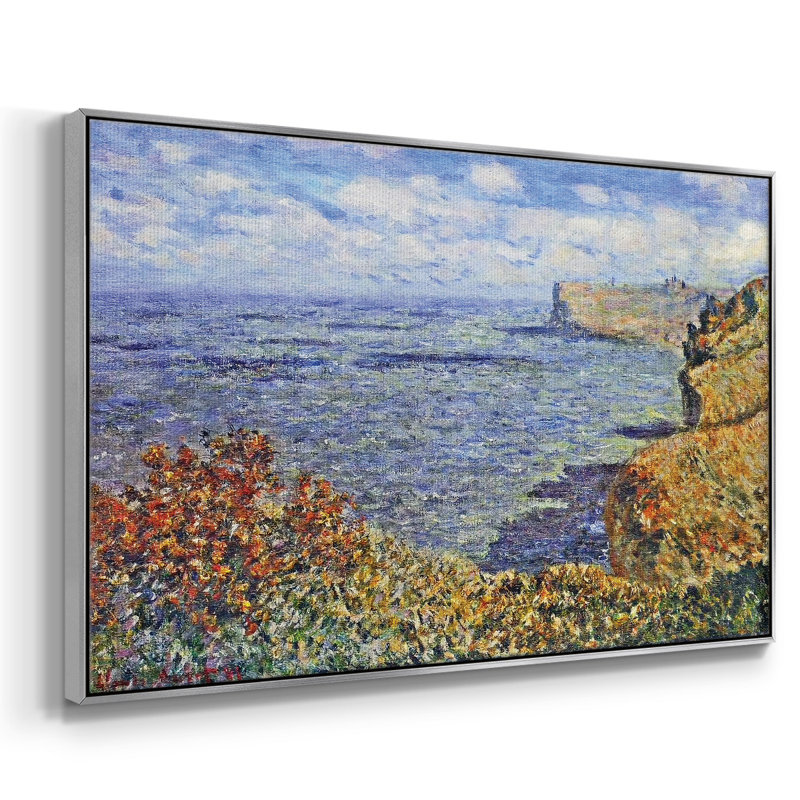 Vue prise de Greinval, 1881, reproduction d'art sur toile, H 27 po x l 41 po x P 2 po, Argent