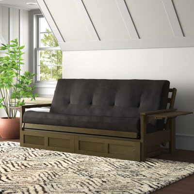 Anders 79" Wide Convertible Sofa Frame with Storage, Mattress Not Included