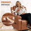 Fauteuil inclinable relevable en similicuir-1893338197
