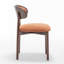 Chaise d'appoint rembourrée en bois massif-342170771