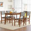 Ensemble repas pour quatre personnes