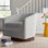 Fauteuil demi-tonneau pivotant Bennett
