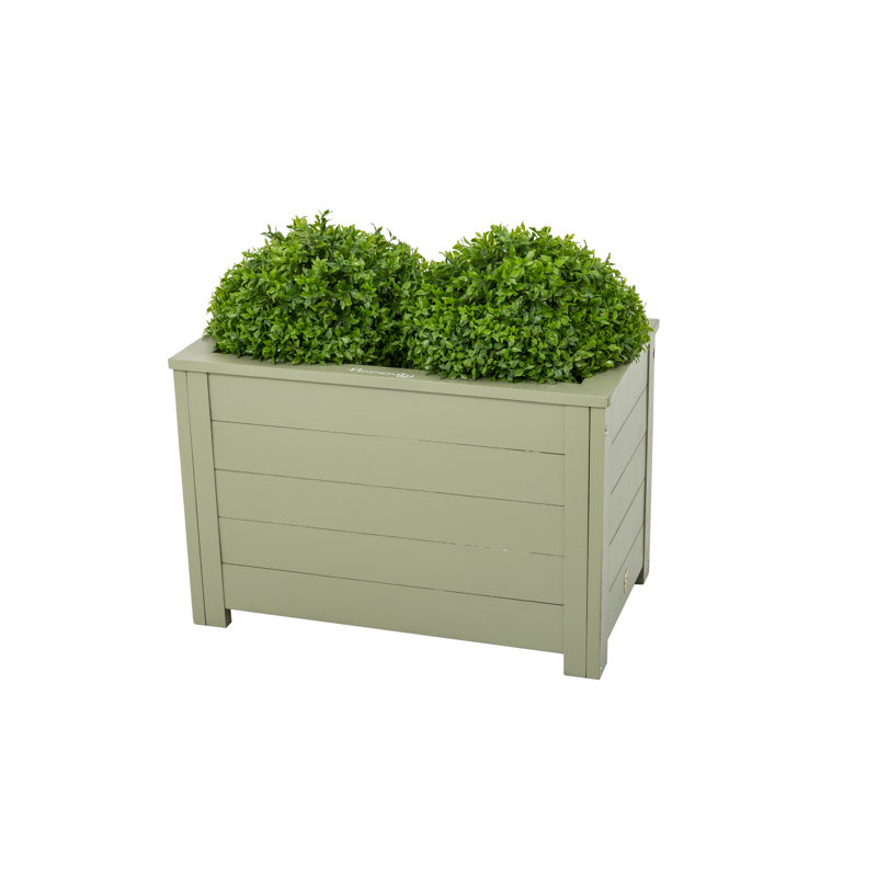 Osier Wood Planter Box, Teak