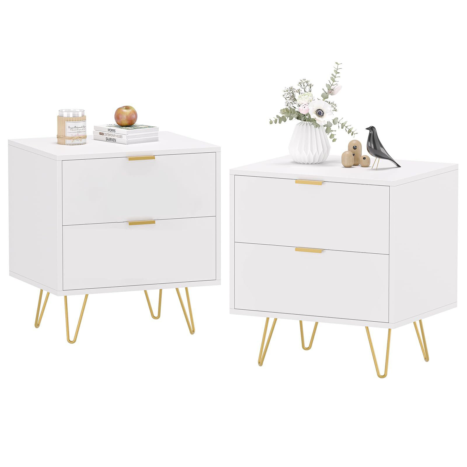 Mercer41 Narya 2 - Drawer End Table Set | Wayfair