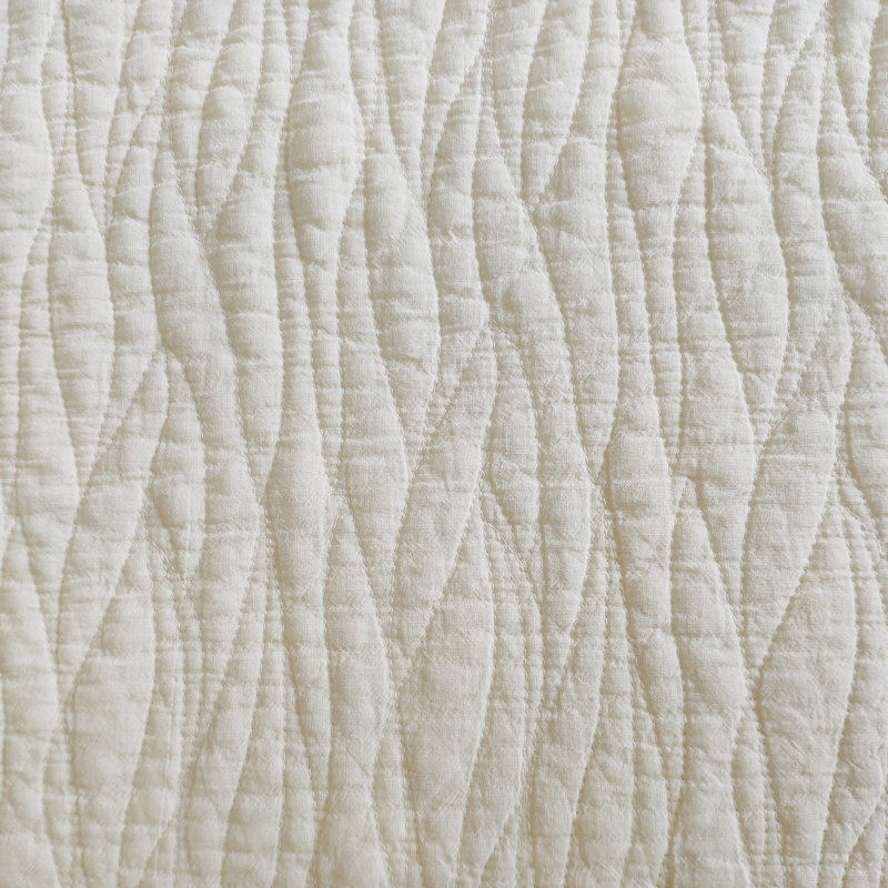 Carson Cotton Quilt, Queen Quilt + 2 Shams, Ivory
