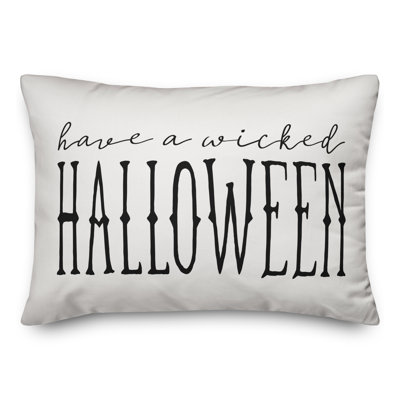  Housse de coussin «Have a Wicked Halloween»