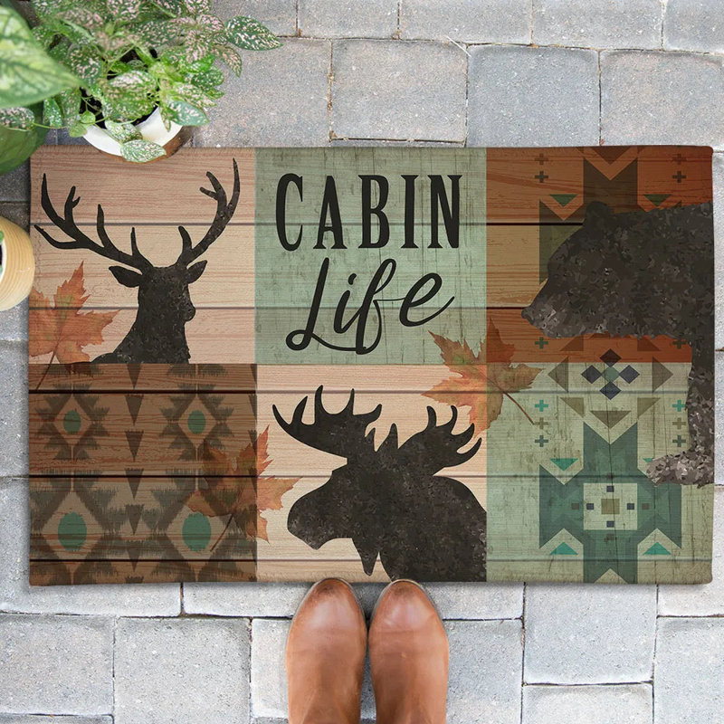 Tapis d'entrée Into the Woods, L 24 po x L 36 po