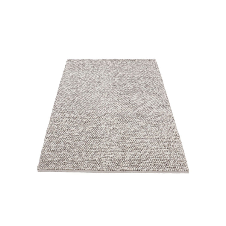 Handmade Wool Rug in Beige