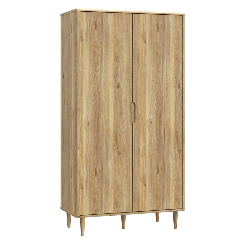 SHERBROOKE 2 Door Manufactured Wood Wardrobe