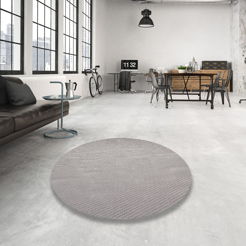 Wool Indoor Rug, Round 5'