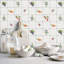 Just Kitchens Fruit Tile Design 33' L x 21" W Wallpaper Roll-71254280