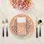 Coral Branch Cotton Sateen Dinner Napkins-777154528