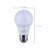 6 Watt A19 LED 27K/3K/35K/4K/5K CCT Selectable Medium Base White Finish 120 Volt-116857814-116857825