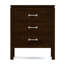 Origins 3 - Drawer Solid Wood Nightstand-313729490
