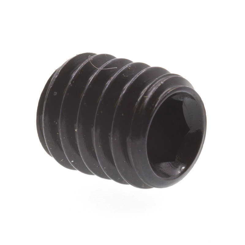 Vis sans tête à six pans creux, acier enduit d'oxyde noir 5/16 po x 18 po x 3/8 po (paquet de 10)