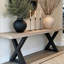 Console de style champêtre