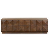 Patty 4 Door Wood Media Stand