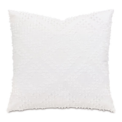 Mykonos Embroidered Down Reversible Throw Pillow