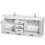 Sheffield 80" Double Bathroom Vanity Set-59388377-59388375