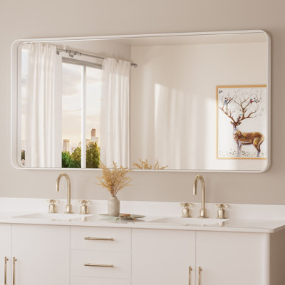 Tyro Bathroom Decorative Home Décor Corner Hangs Bathroom Mirror
