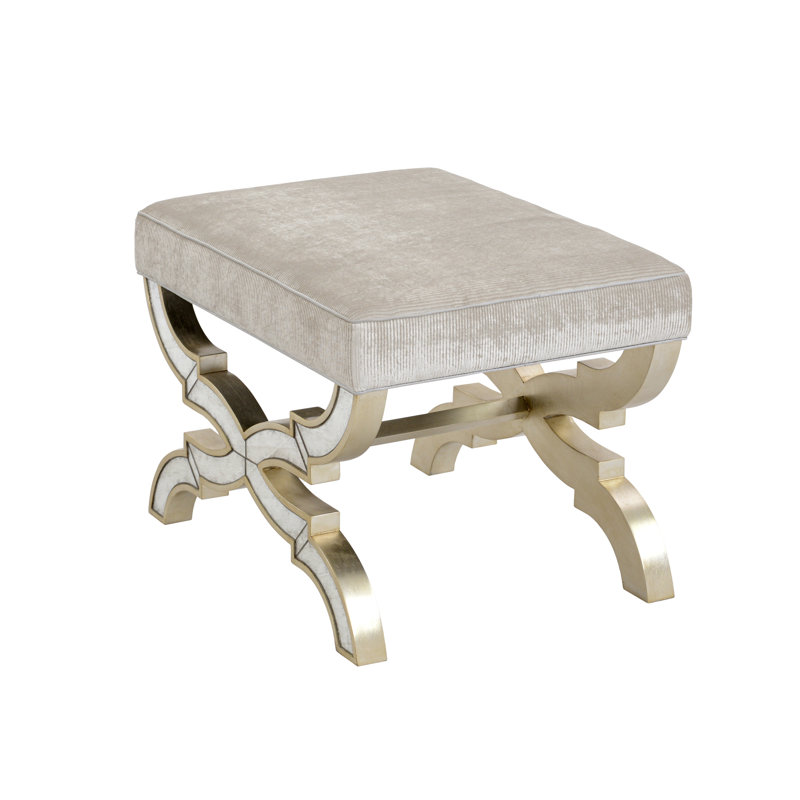 Trivi Upholstered Accent Stool