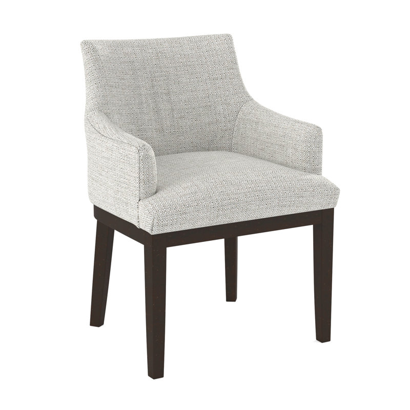 Upholstered Arm Chair, Black, 61703-88