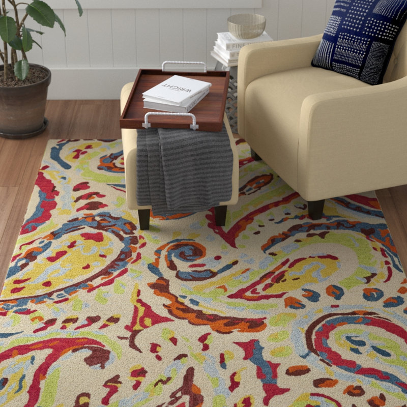 Daliana Paisley Indoor Rug, Rectangle 12' x 15'