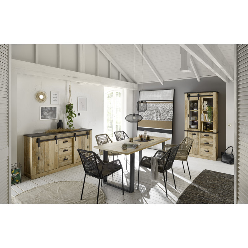 Jackeline 255cm Sideboard, Nature