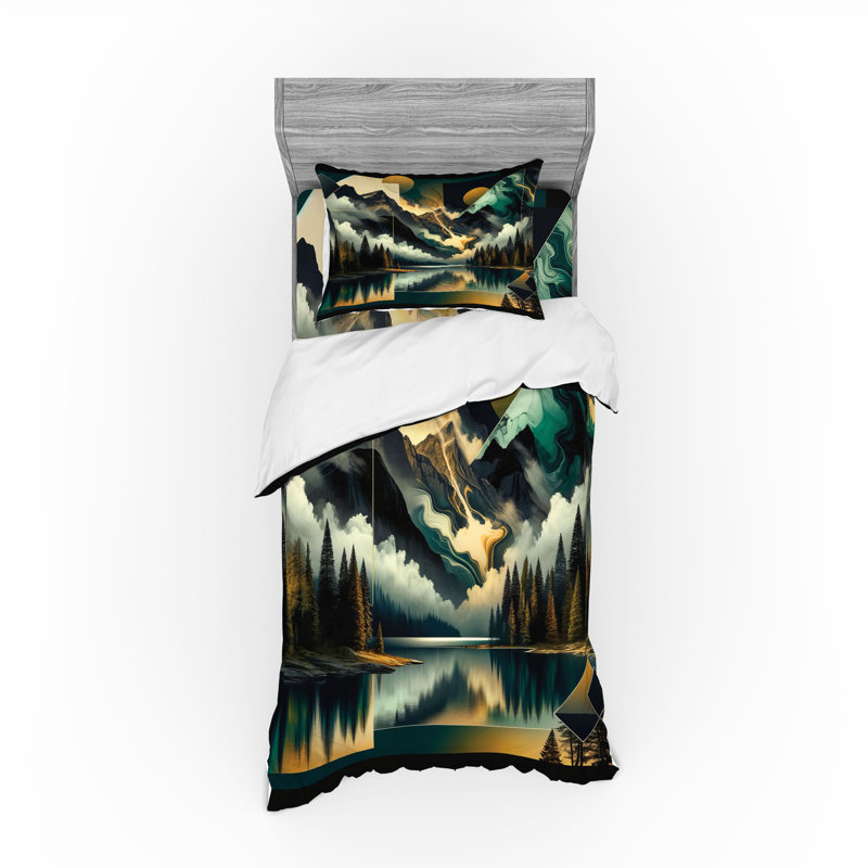 Polyester Duvet Cover, Twin Duvet Cover + 2 Additional Pieces
