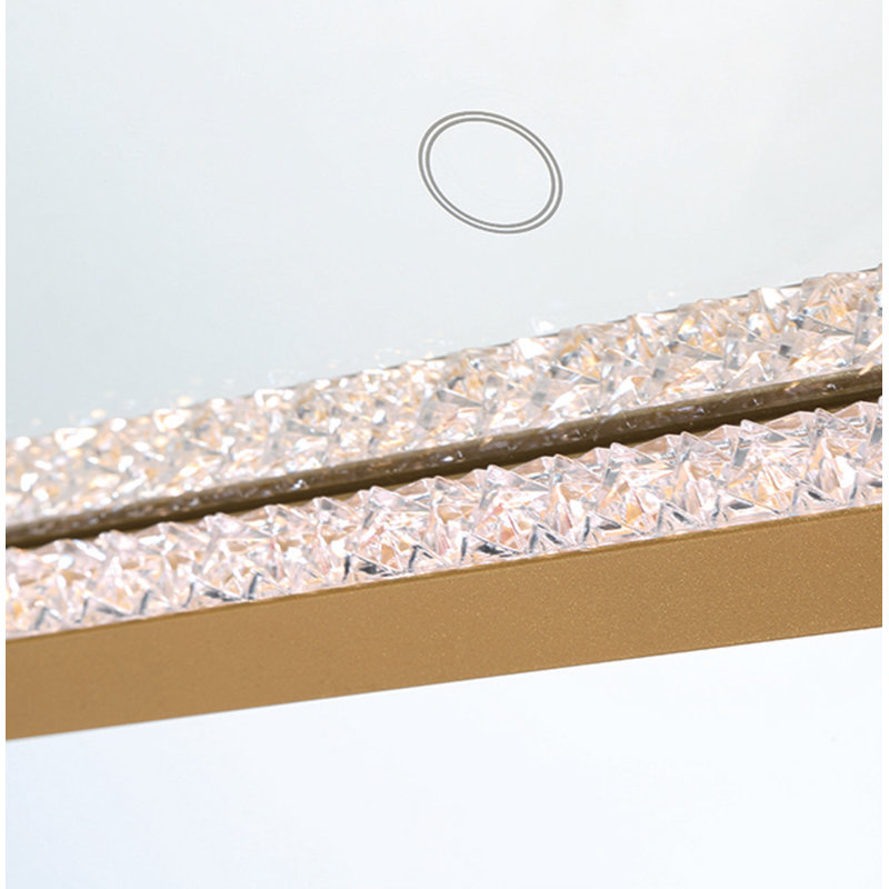 Miroir Cerissa, Or, 65 po x 24 po