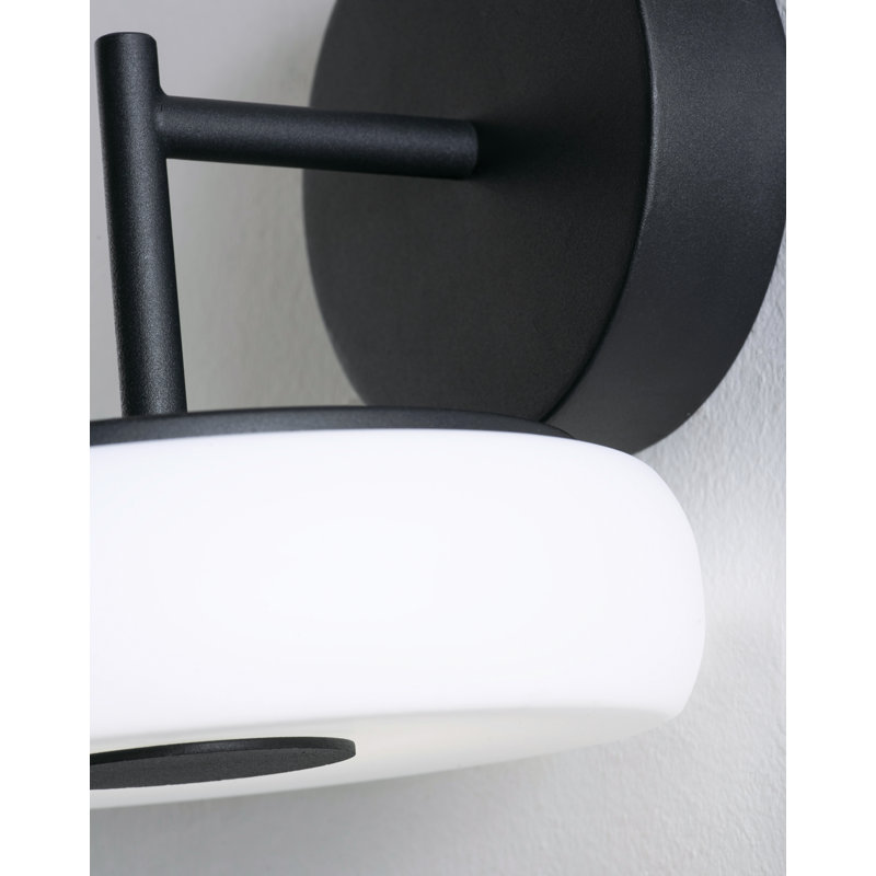 Hemby 8'' LED Sconce - 10W, Black