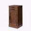 Bar modulaire en noyer brun avec buffet