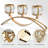 3 Arms Crystal Candle Holders-1575591089