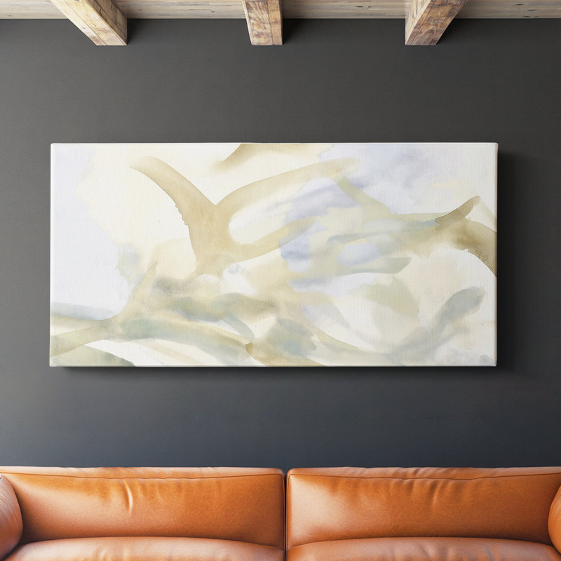 Abstract Series 9 # XXIV - Toile tendue avec châssis, H 16 po x l 32 po