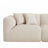 122'' Velvet Sofa With Ottoman-1269416697