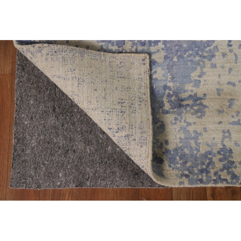 Tapis abstrait de salon moderne 8 x 10