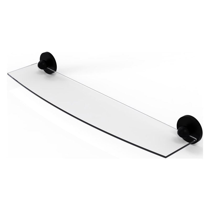 Gober Bracket Shelf, 24", Matte Black