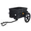 Remorque de cargaison de vélos polyvalente 2 en 1 avec chariot poussoir avec boîte de rangement amovible