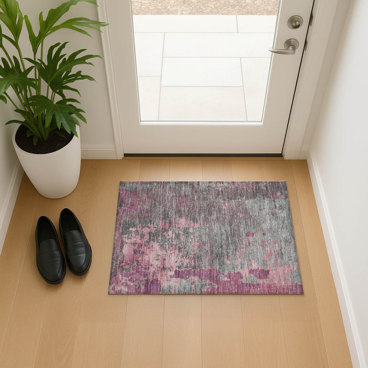 Premium Machine Washable Mehara AMF1702 Abstract Rug