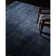 Witcher Hand Loomed Viscose/Cotton Solid Colour Rug in Navy