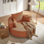 Fauteuil d'appoint pivotant à 360 ° avec 3 coussins amovibles pour le salon, la chambre à coucher, le bureau et l'hôtel-901991029
