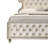 King Size Upholstered Bed with LED Light