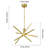 4-light Dimmable Led Modern Liner Chandelier-1926179791