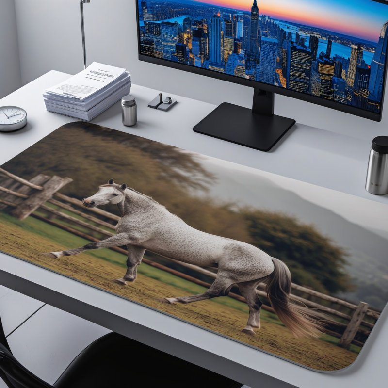 Polyester Desk Pad, 31.5x15.5