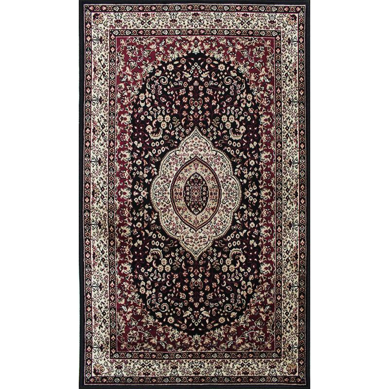 Tapis oriental noir Amadi, Rectangle 2 pi 2 po x 3 pi 5 po